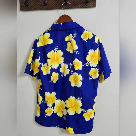 🤩Host Pick❤️Vintage HILO HATTIE Hawaiian Button-up Shirt Men's Size Large - Picture 4 of 6